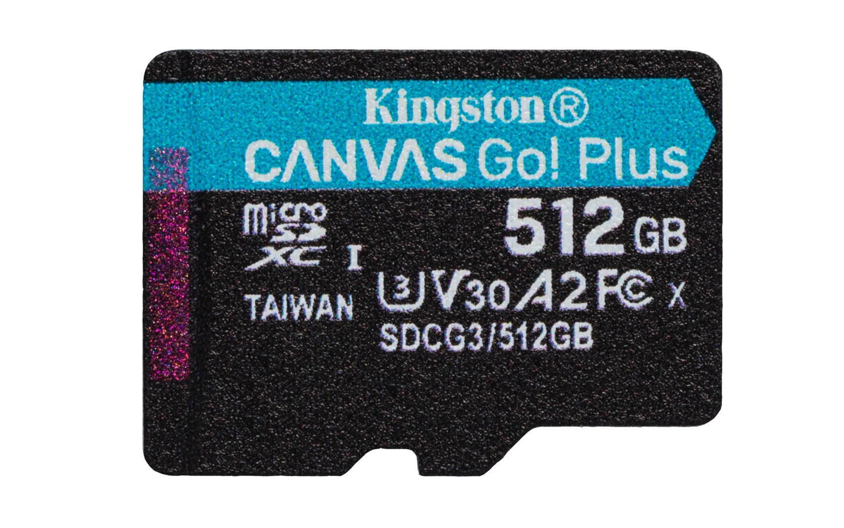 Kartë e memories Kingston Canvas Go Plus, MicroSD, 512 GB, Class 10 + përshtatës SD