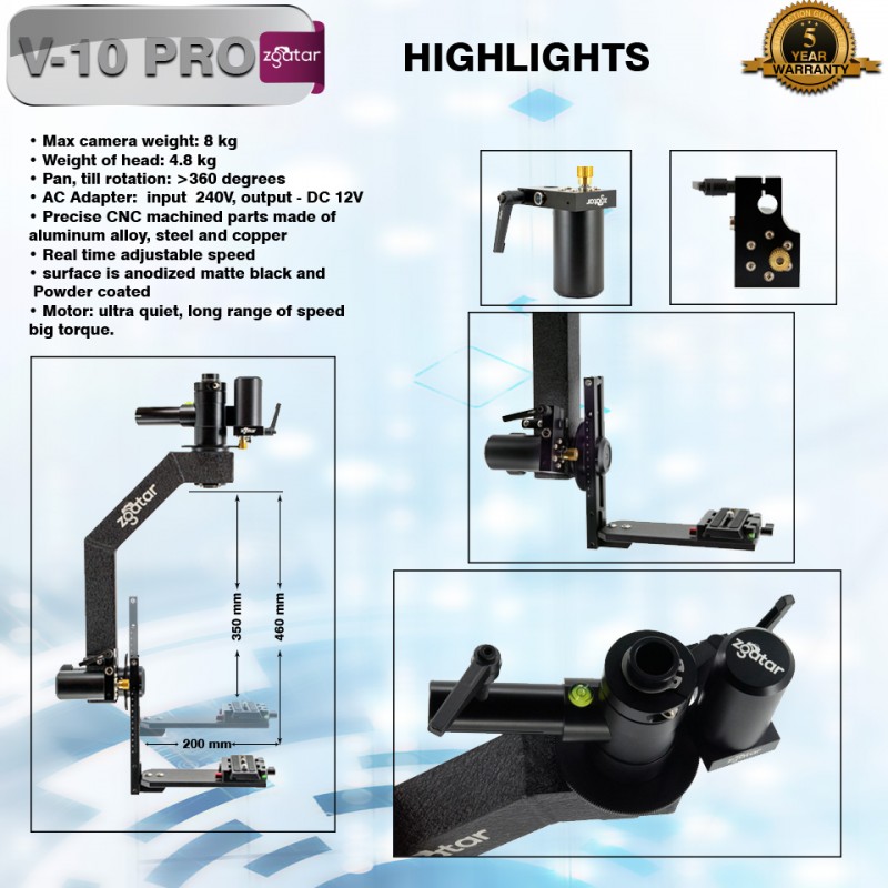 Zgatar V10-PRO Crane