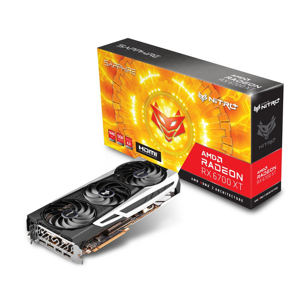 Kartelë grafike Sapphire NITRO+ RADEON RX 6700 XT GAMING OC, 12GB GDDR6