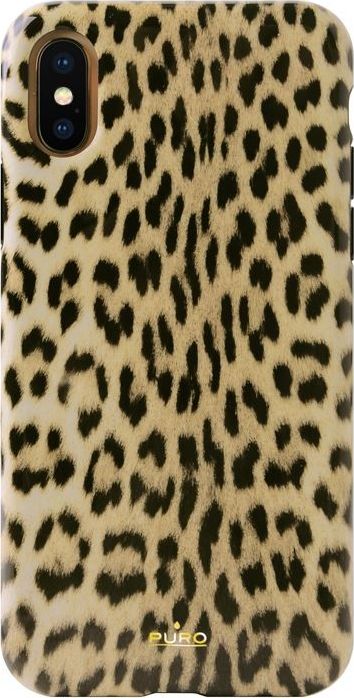 Mbrojtëse e pasme Puro Glam Leopard, për iPhone XS Max