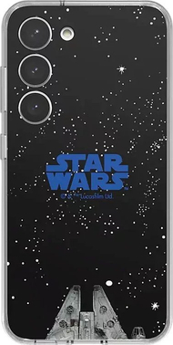 Futrollë mbrojtëse Samsung Frame Star Wars për Galaxy S23, kornizë, e zezë