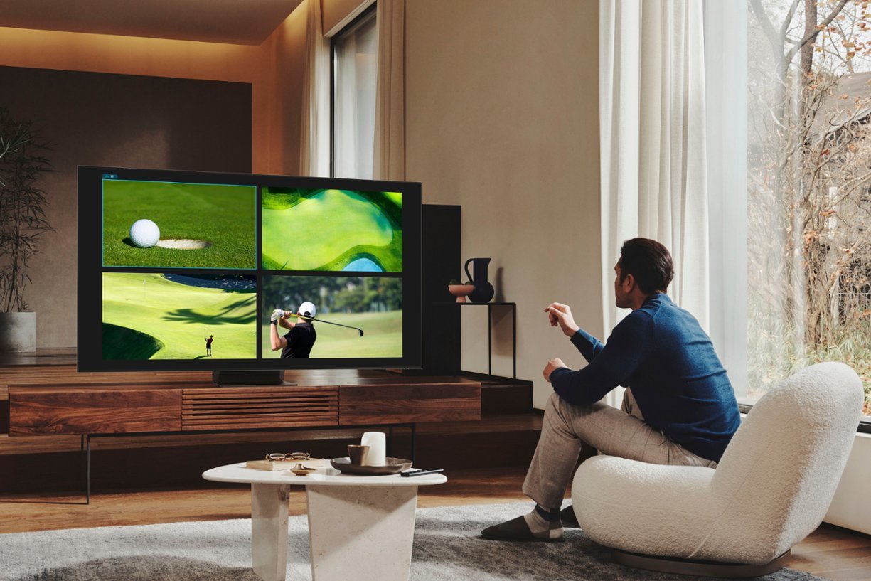 Televizor Samsung QE55QN90BATXXH, 55", Neo QLED, 4K, Smart, Tizen