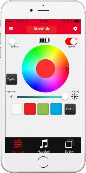 Dritë nate smart MiPow Playbulb Zoocoro AirWhale, LED, me altoparlant, shumëngjyrëshe