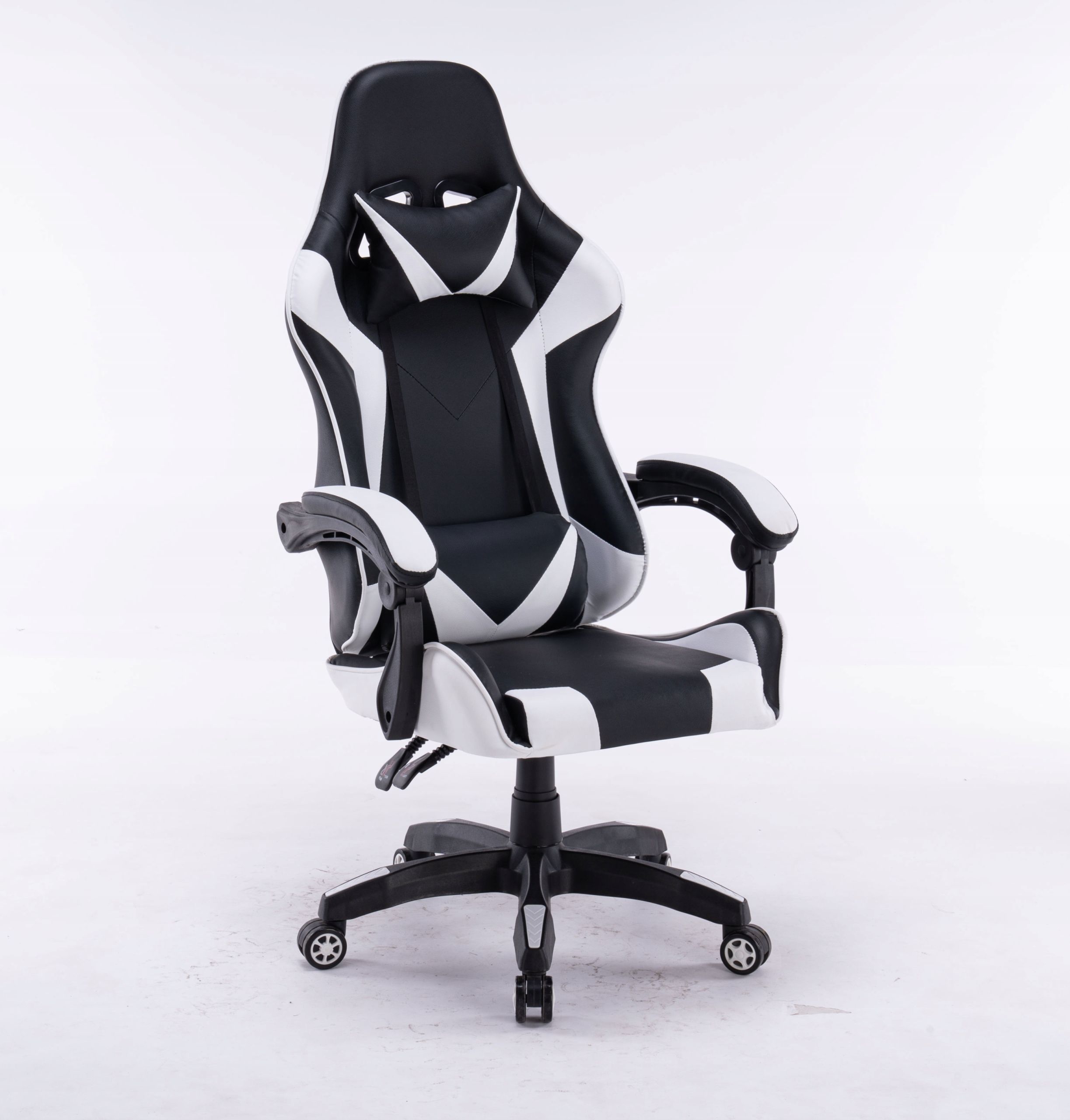 Karrige gaming REMUS White Swivel, ergonomike, deri 100kg, e bardhë