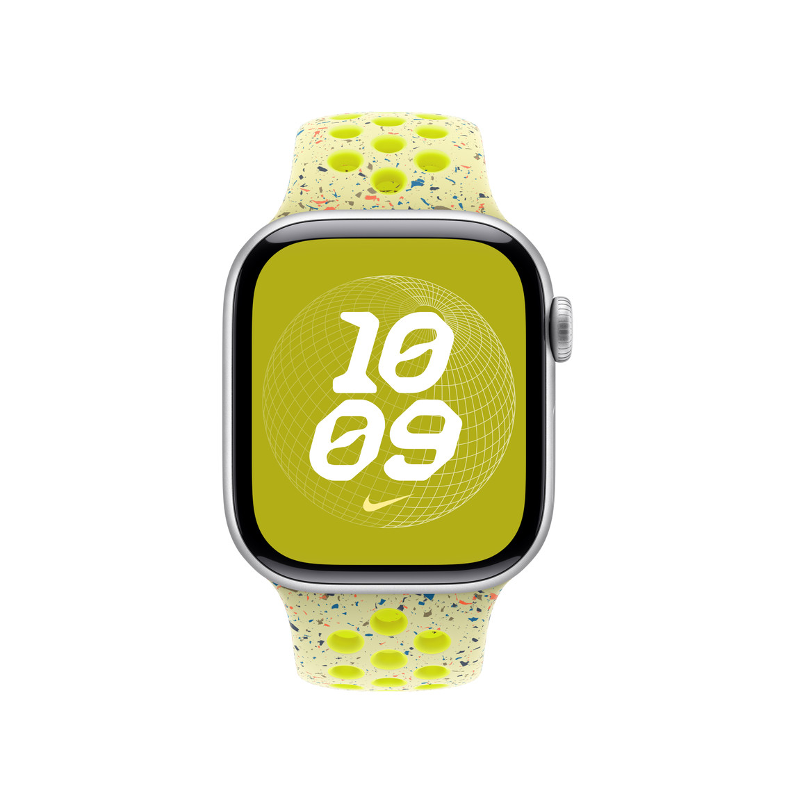 Apple Watch 40mm Nike Sport Band, Volt Splash Nike Sport Band, S/M