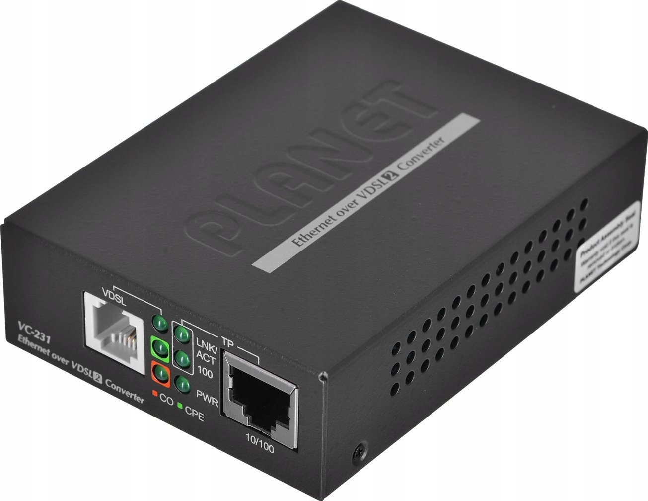 Конвертор Етернет во VDSL2 Планет VC-231, 100/100 Mbps, профил 30a