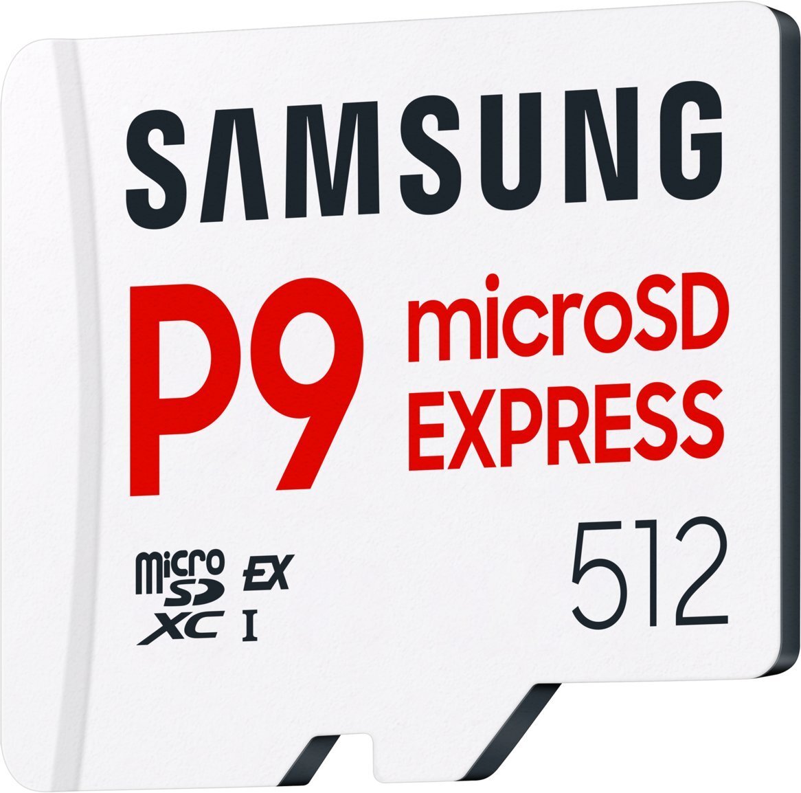 Kartë memorie Samsung MicroSD P9 Express, 512GB, UHS I, e verdhë