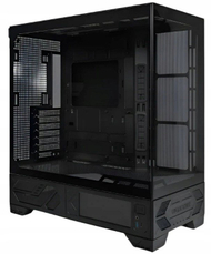 Kutia PC Valkyrie CASE VK03, panel LCD, xham i temperuar, e zezë