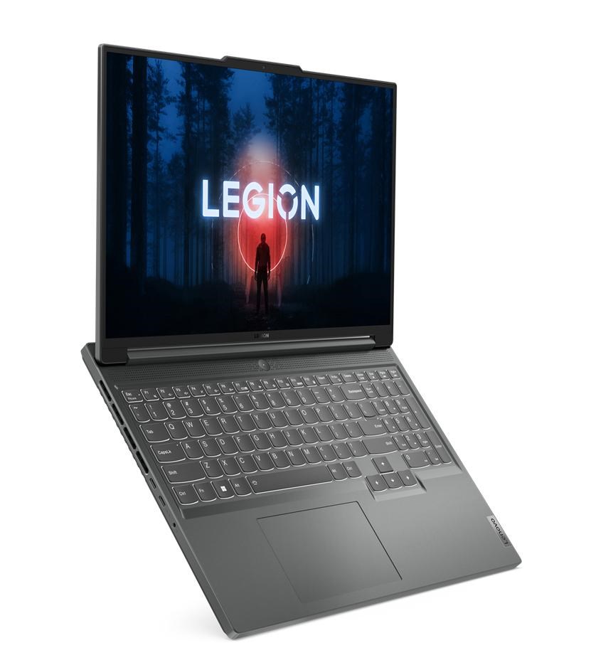 Laptop Lenovo Legion Slim 5, 16", AMD Ryzen 7840HS, 16 GB RAM, 512 GB SSD, NVIDIA GeForce RTX 4070, i hirtë