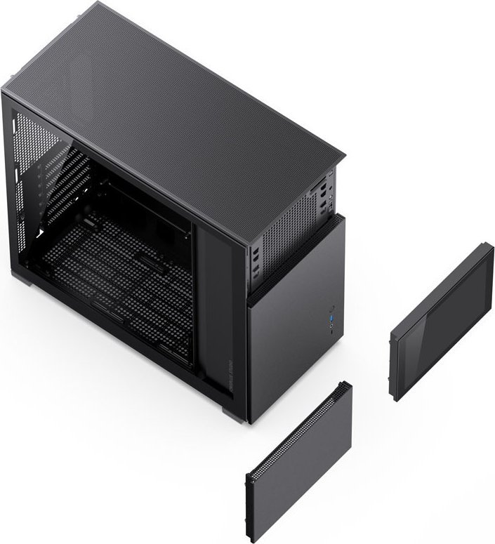 Kasë Jonsbo D41 Screen ATX Case, Tempered Glass, e zezë
