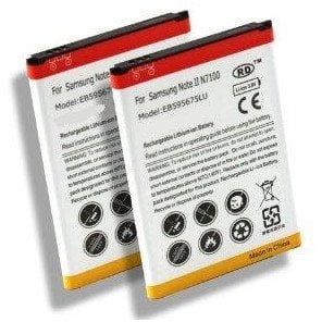 Батерија Samsung Galaxy Note II EB595675LU, 2200mAh, 3.7V, црна