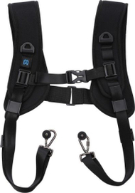 Parzmore fotografike Puluz PU6002, për 2 kamera, najlon, e zezë