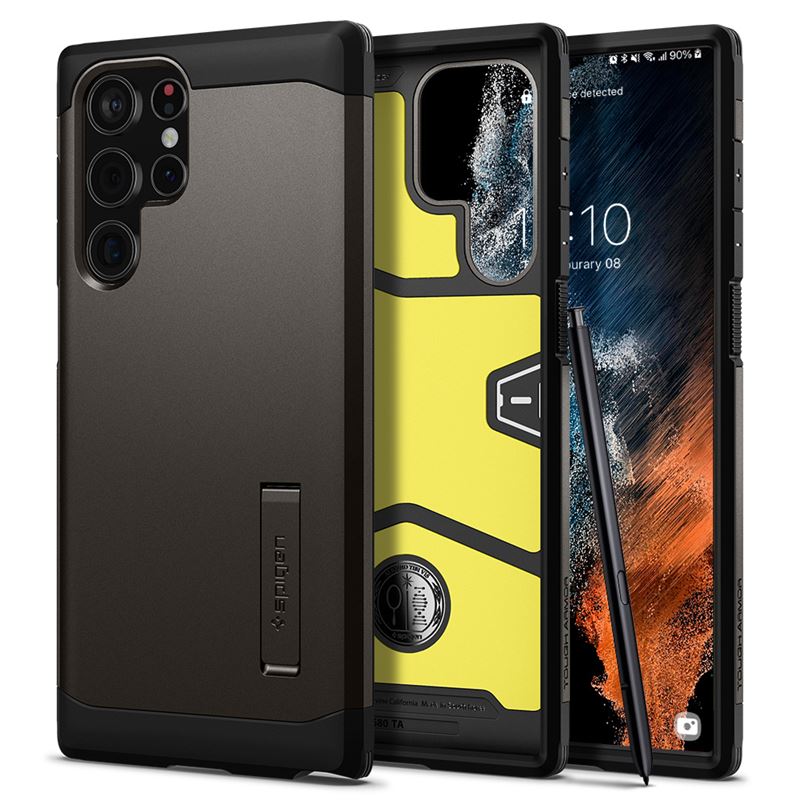 Mbështjellës për Samsung Galaxy S22 Ultra Spigen Tough Armor, i kaftë