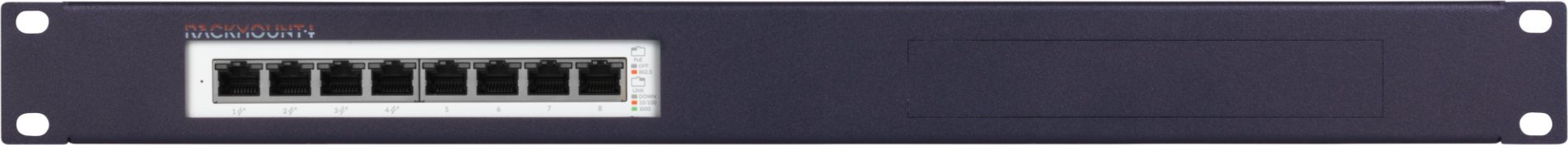 Kit montimi rack Rackmount.IT RM-UB-T4, për pajisje Ubiquiti, 19", i zi