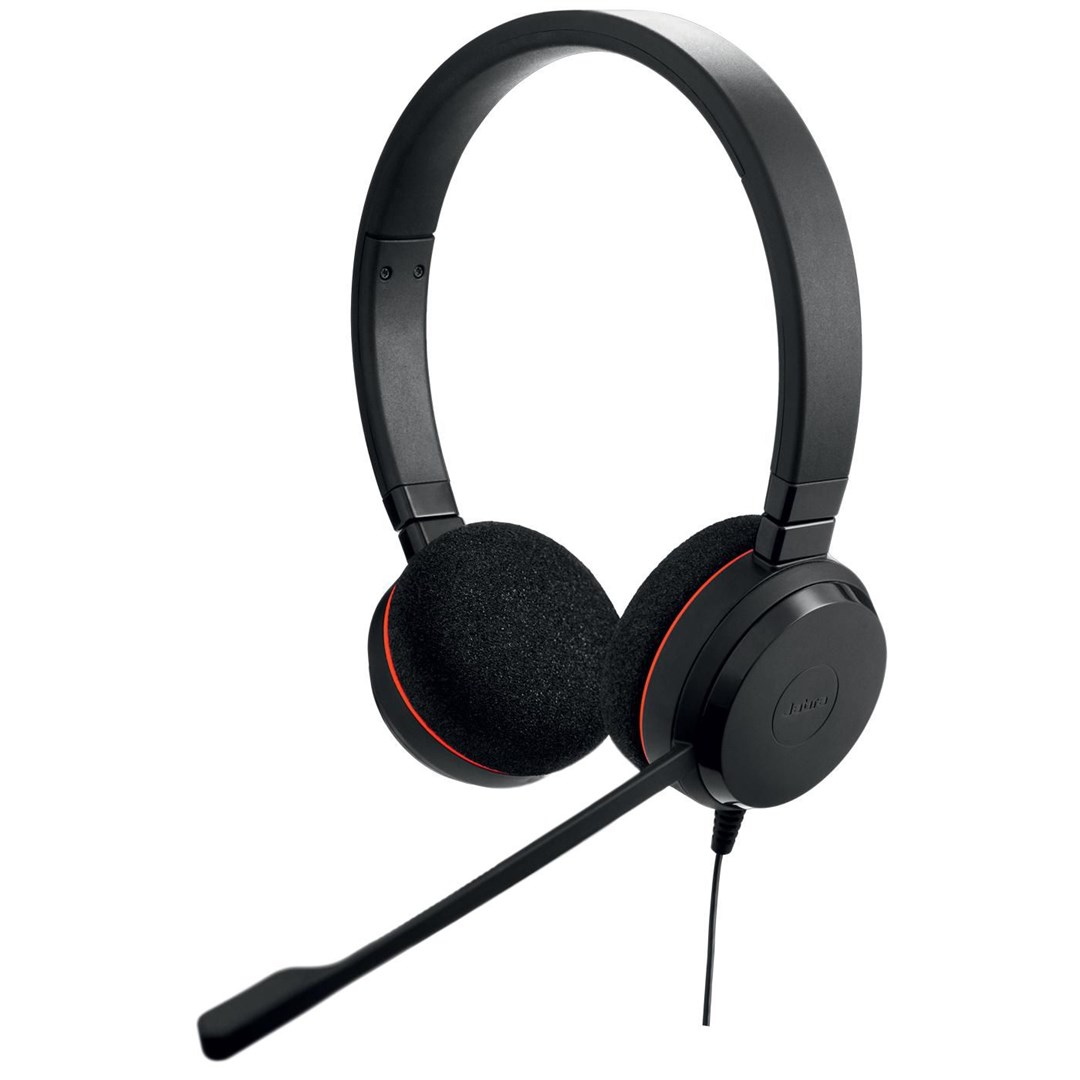 Kufje Jabra Evolve 20 USB Stereo, të zeza