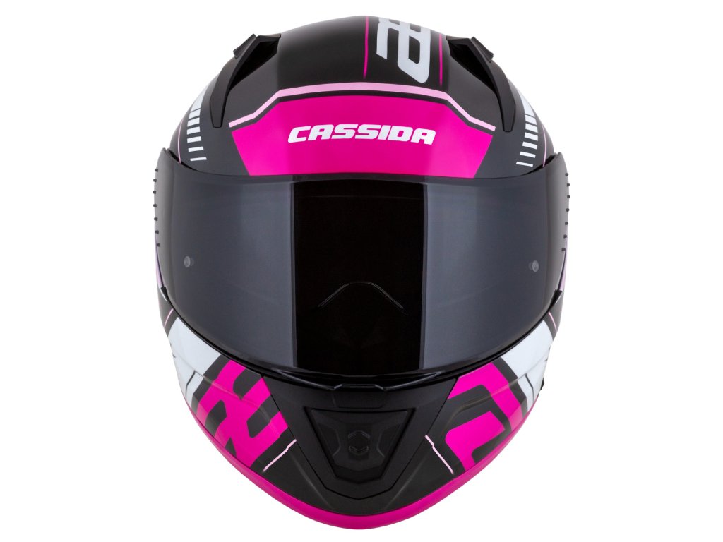 Helmë moto Cassida Aero Drome 1870, full face, polikarbonat, e zezë