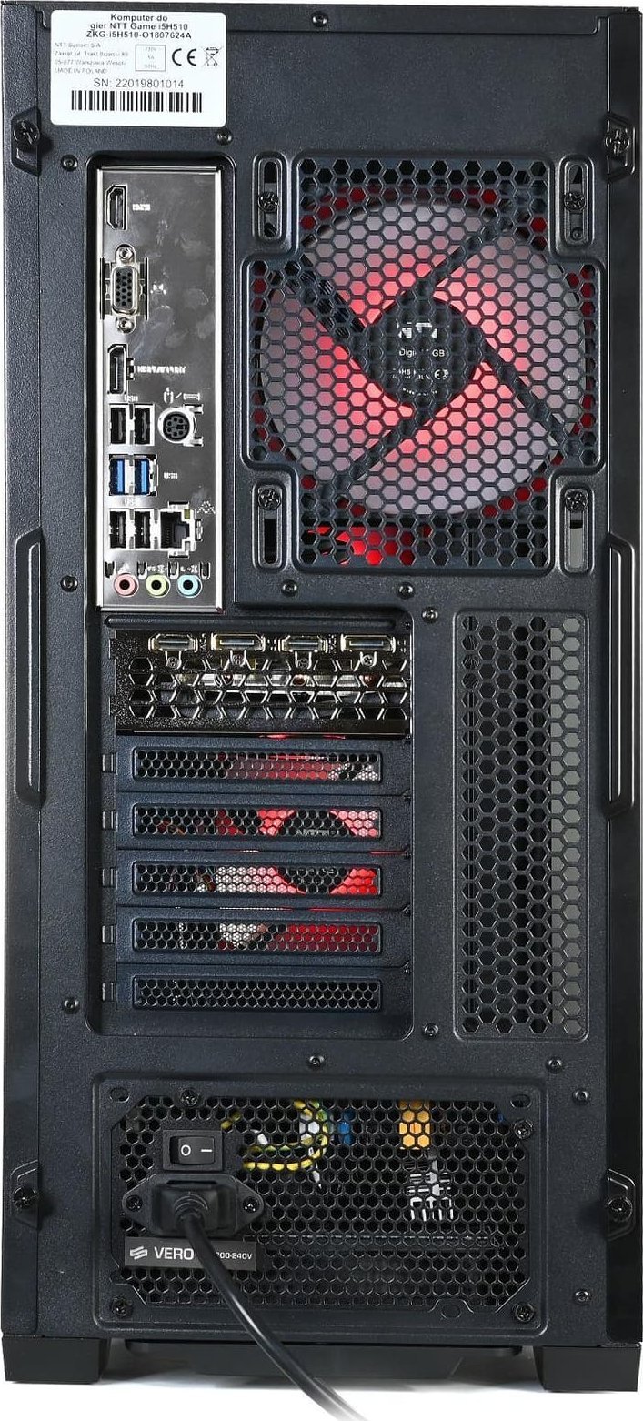 Компјутер за гејминг NTT Game Pro, Ryzen 5 8500G, 16GB RAM, 1TB SSD, црн