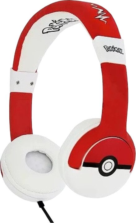 Kufje OTL Technologies Pokemon Pokeball, të kuqe