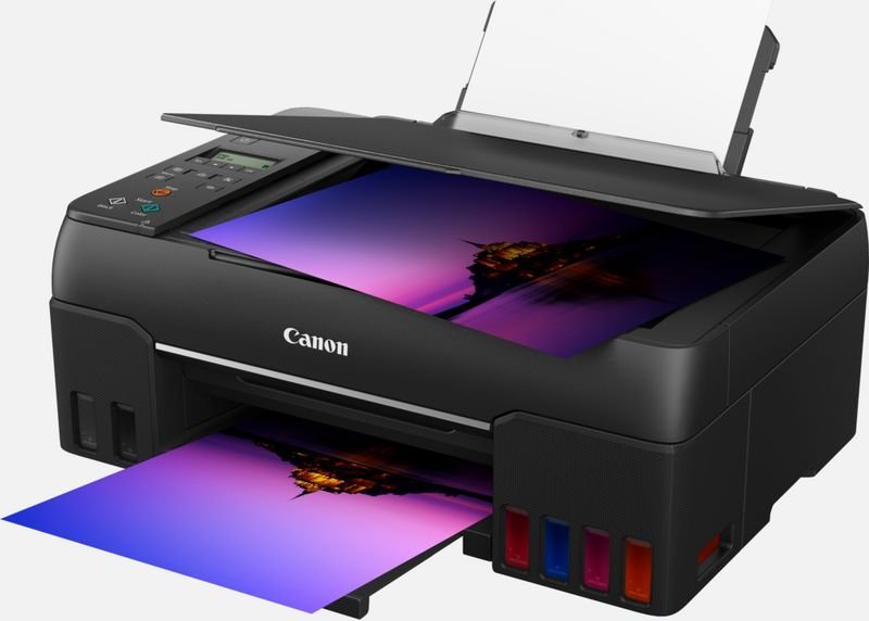 Мултифункционален уред Canon Pixma G650, Inkjet MegaTank, Wi-Fi, црна боја