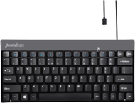 Tastierë Perixx PERIBOARD-422 DE, USB, layout QWERTY gjermanisht dhe anglisht, e zezë