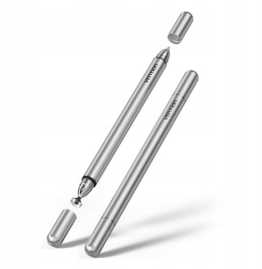 Laps dixhital Vention Stylus 2 in 1, alumin, gri