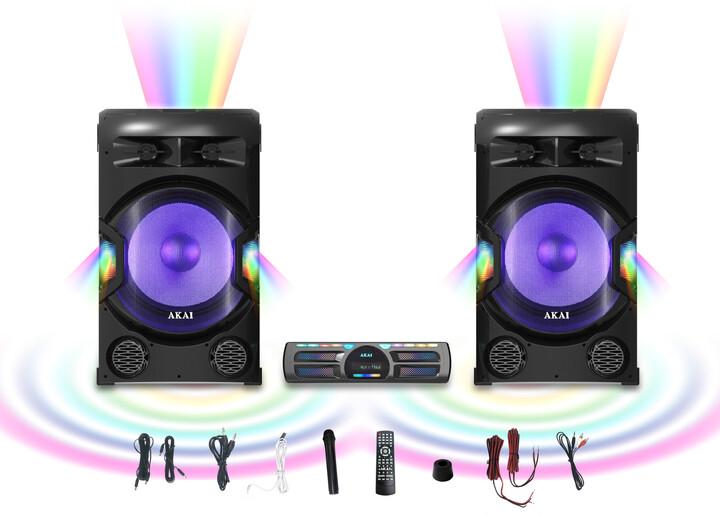 Set AKAI Dual Speaker System Y3, i zi