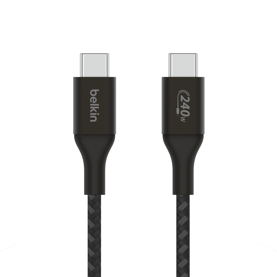 Kabllo Belkin, 2 m, USB-C, e zezë