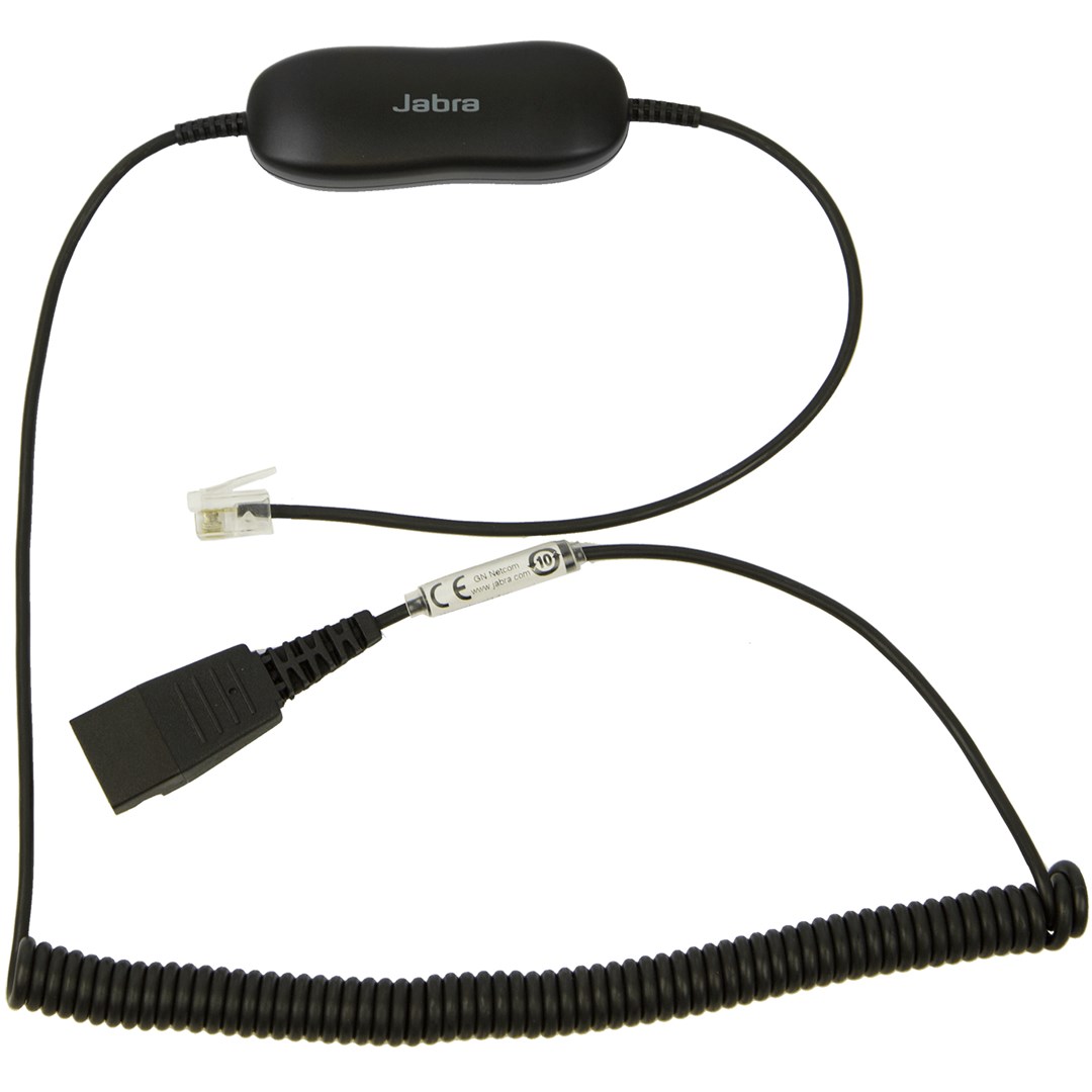 Kabllo lidhëse Jabra GN1216, QD në RJ9, e zezë