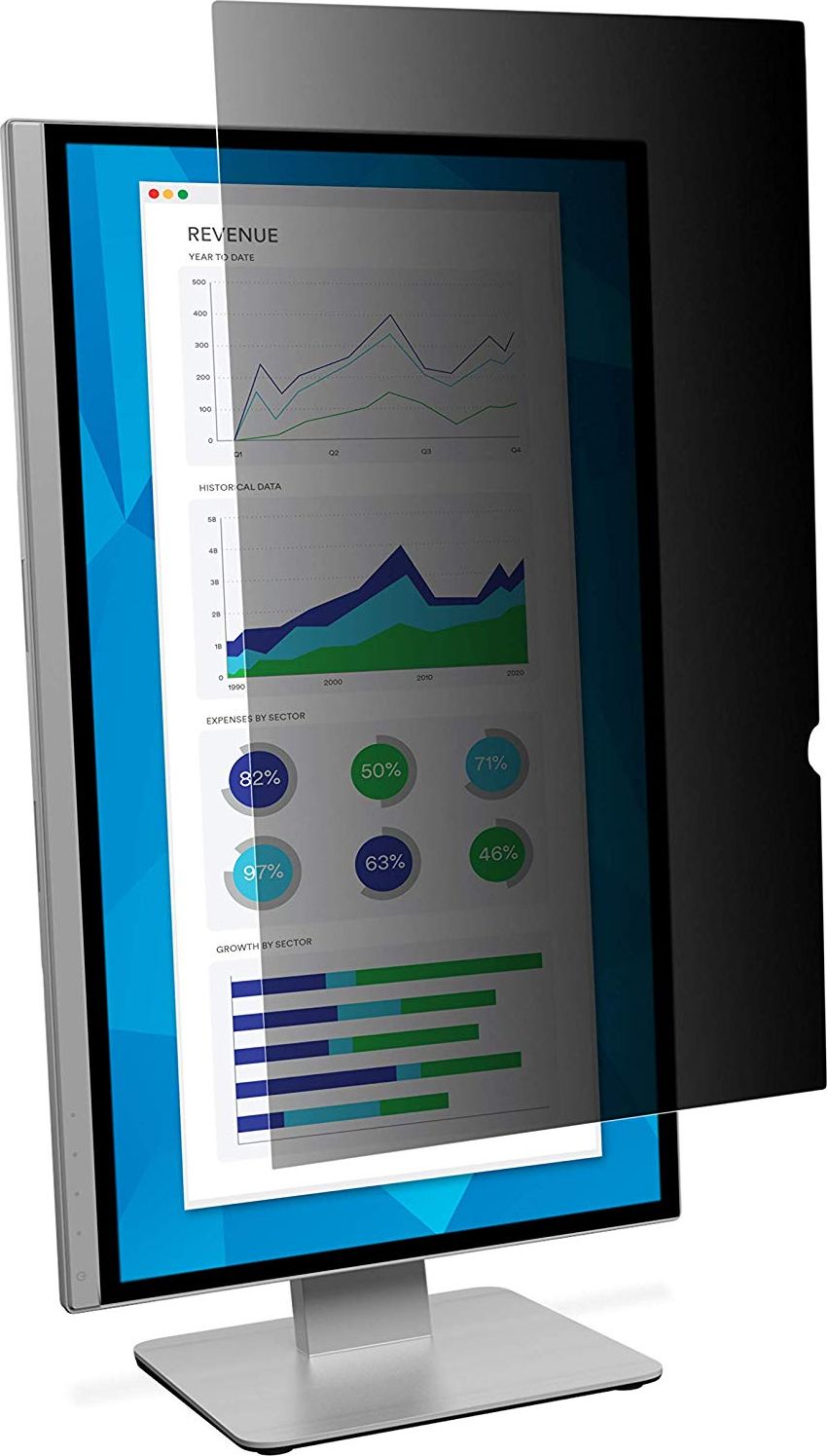 Filter privatësie 3MK, për monitor 21.5", 16:9