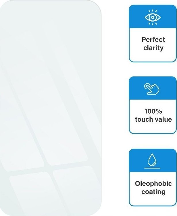 Xham mbrojtës Samsung Galaxy S23 FE S711, tempered glass, transparent