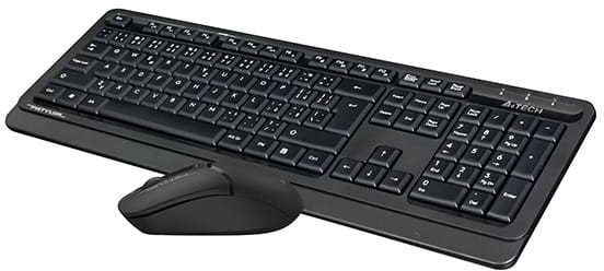 Set tastierë dhe mi A4Tech FG1012S, wireless 2.4GHz, DPI 1200, i zi