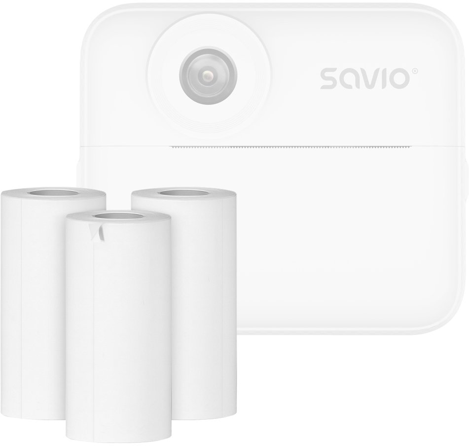 Топчиња термички самолепливи Савио PA-19, 57mm, 3x5m, бели