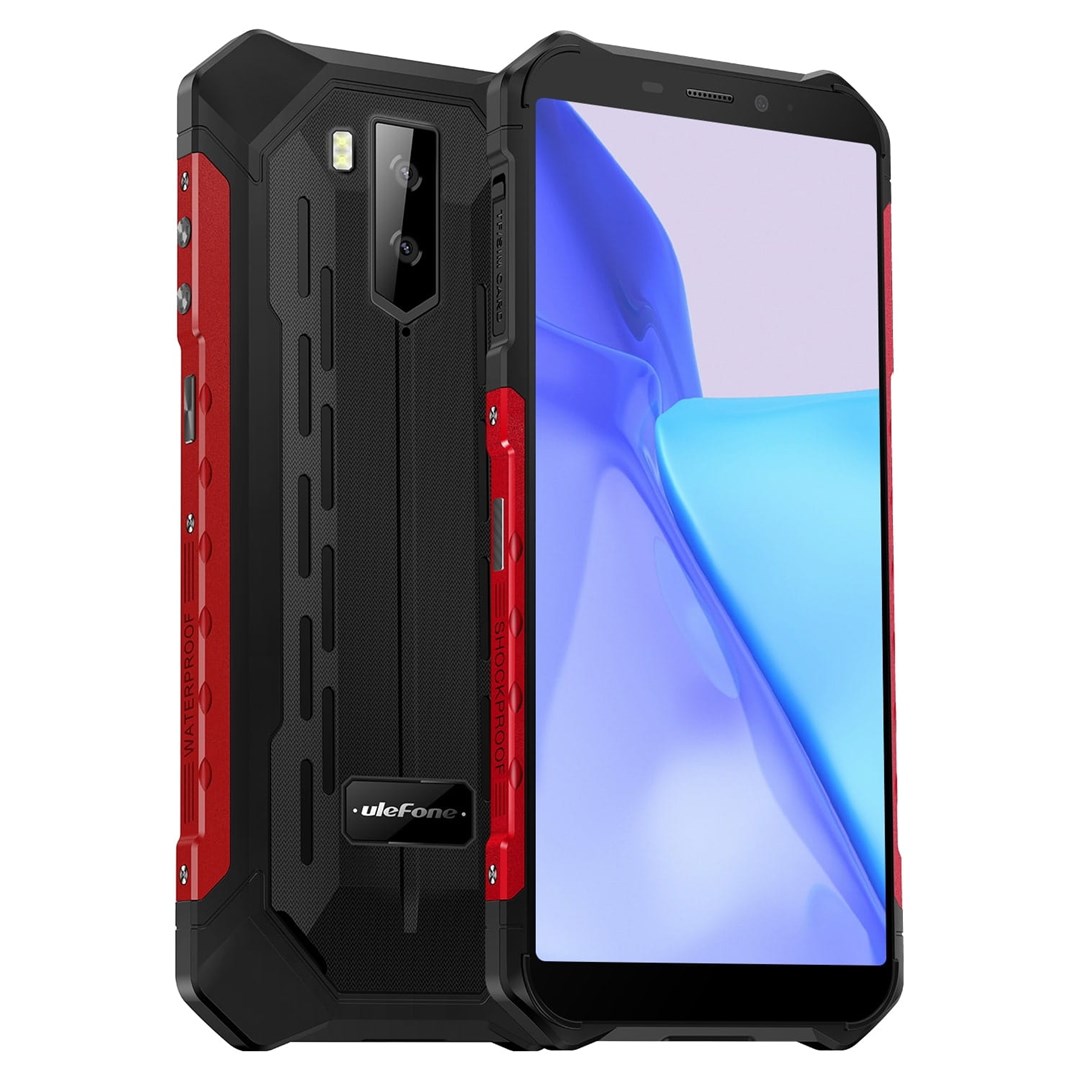 Celular Ulefone Armor X9 Pro, 5.5", 64GB, 4GB RAM, i kuq/i zi