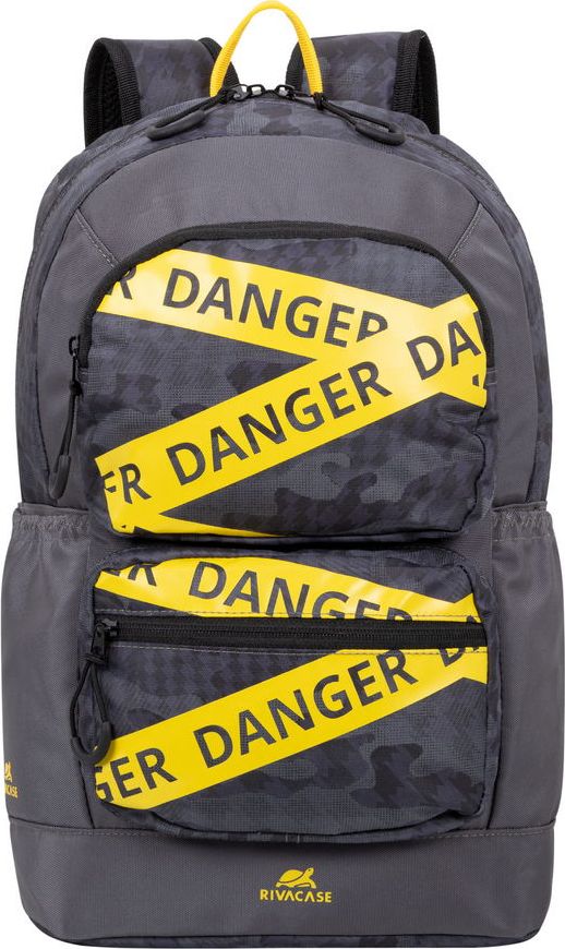 Çantë shpine RivaCase Erebus 5421, 13.3", gri kamuflazh