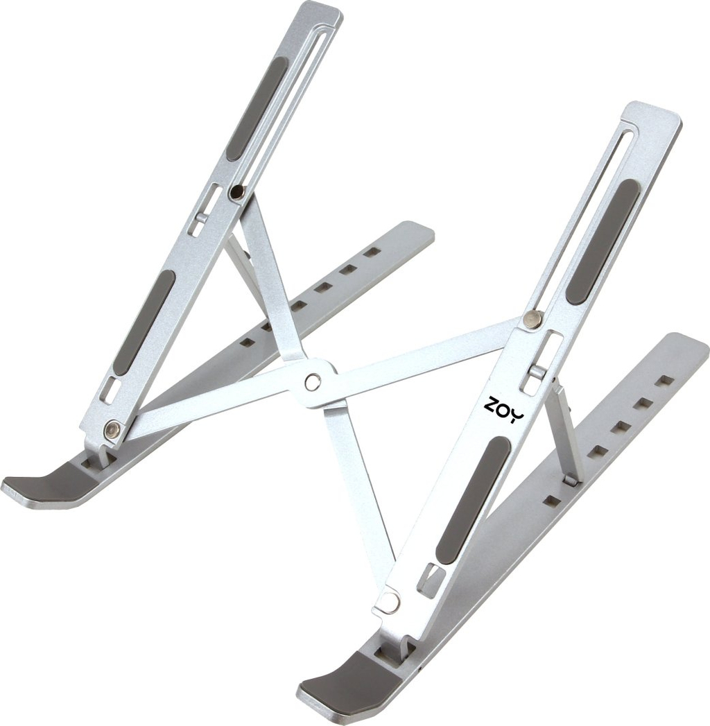 Mbajtëse për laptop ZOY ZLS02, e argjendtë