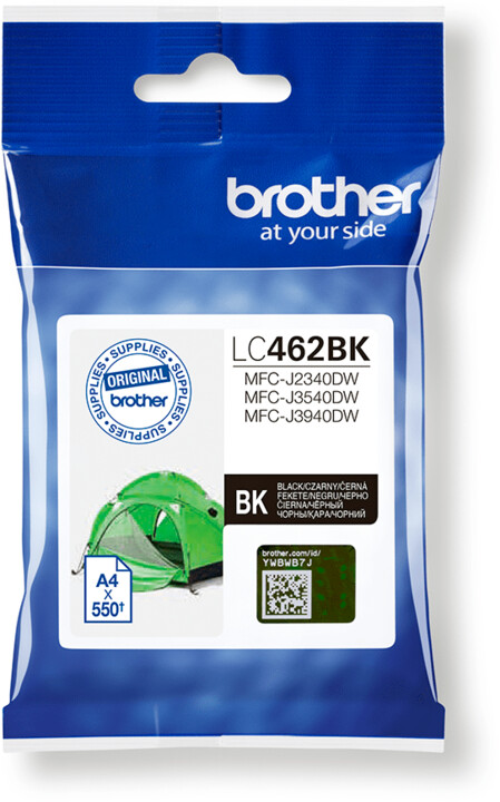 Ngjyrë për printer Brother LC-462BK, i  zi