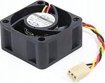 Ventilator kase Synology FAN 40X40X20_2, 4 cm, për RS217, i zi