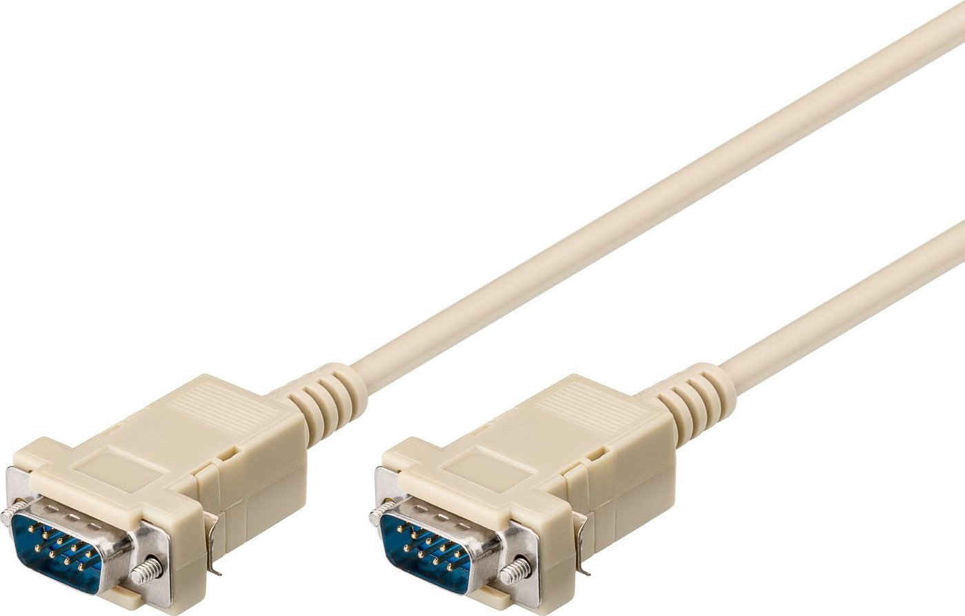 Kabllo seriale Microconnect SCSEHH10, RS-232, 10m, beige