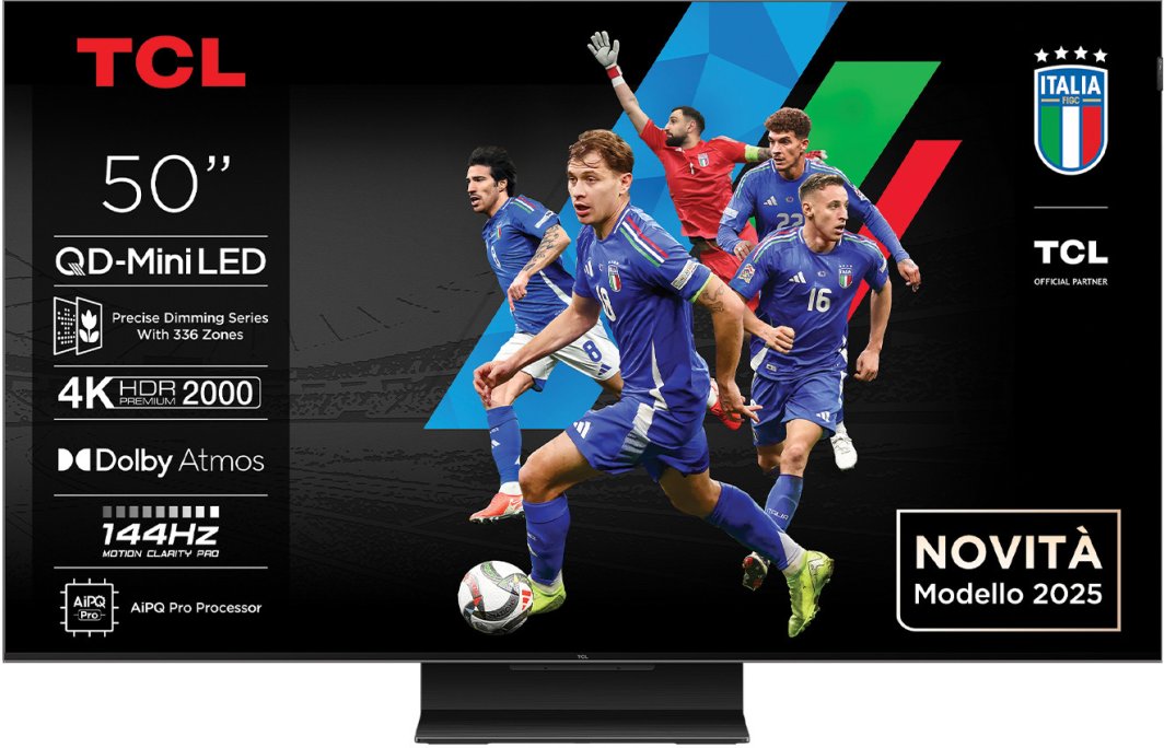 TCL 50C7K телевизор, 50", 4K, црн