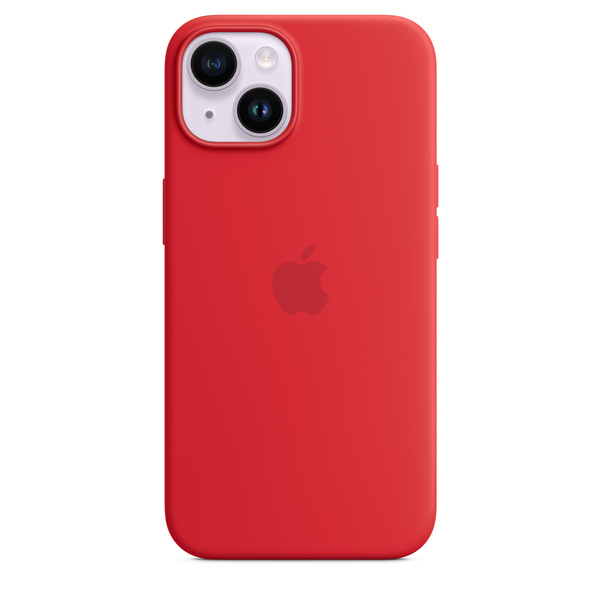 Apple iPhone 14 Silicone Case me MagSafe, (PRODUCT)RED
