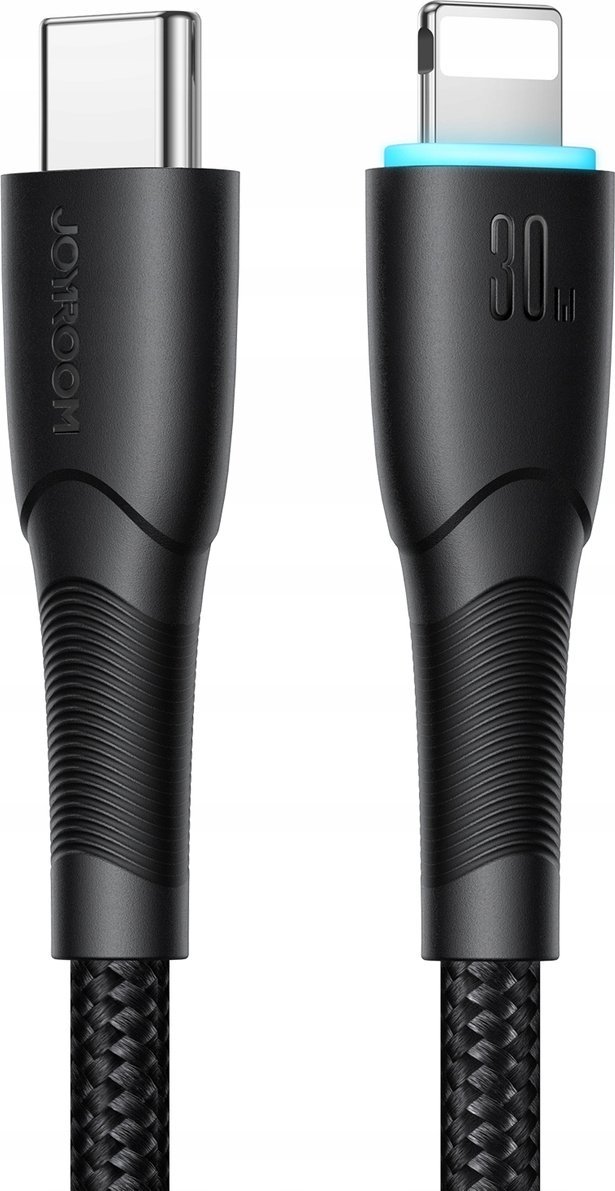 Kabllo karikues Joyroom Starry Series SA32 CL3, USB C në Lightning, 30W Power Delivery, 1m, gri