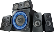 Folës kompjuteri Trust GXT 658 Tytan, sistem 5.1, subwoofer druri me LED, i zi