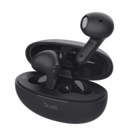 Dëgjuese Trust Yavi Bluetooth, të zeza