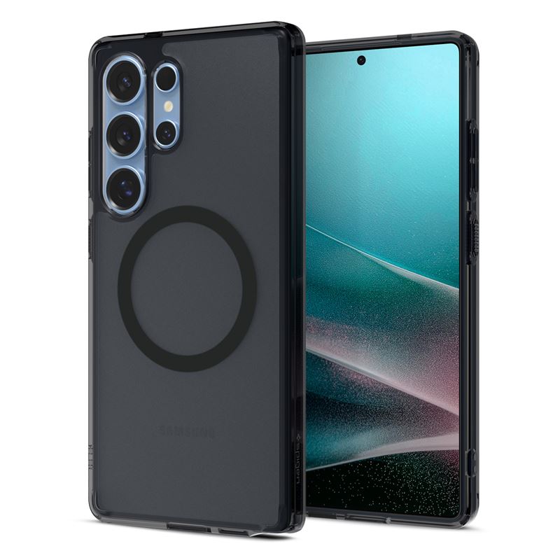 Mbrojtëse për celular Spigen Hybrid MagFit për Galaxy S25 Ultra Ultra, e zezë