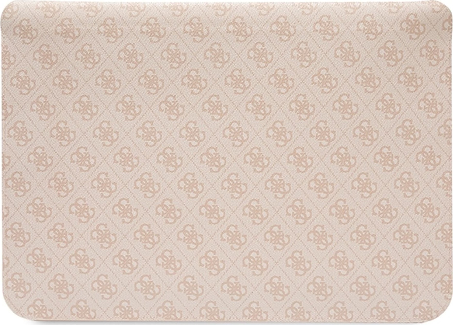 Çantë laptopi Guess GUCS14P4RPSP, 14", koleksioni 4G Printed Stripes, rozë