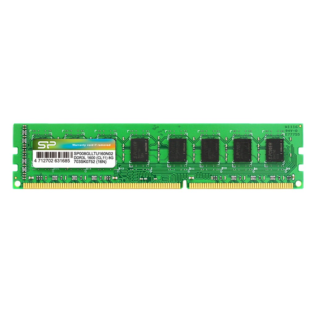 Modul memorie Silicon Power SP008GLLTU160N02, 8GB, DDR3L, 1600 MHz