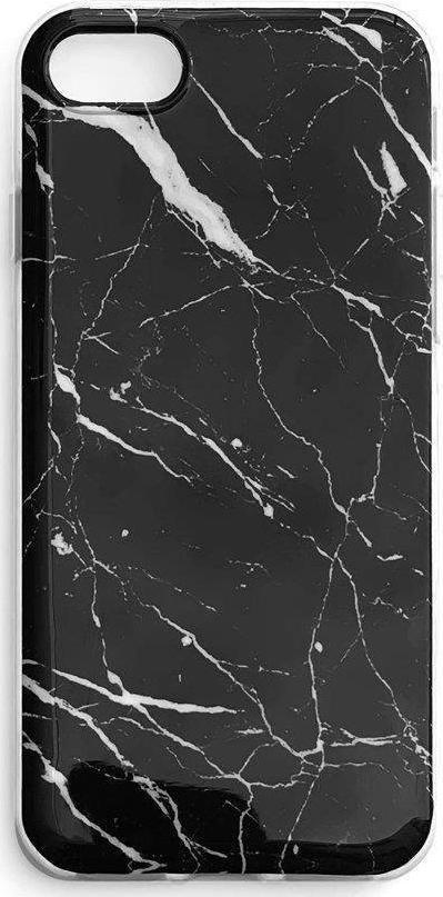 Mbulesë telefoni Wozinsky Marble, Samsung Galaxy S22 Plus, xhel TPU, mermer, e zezë