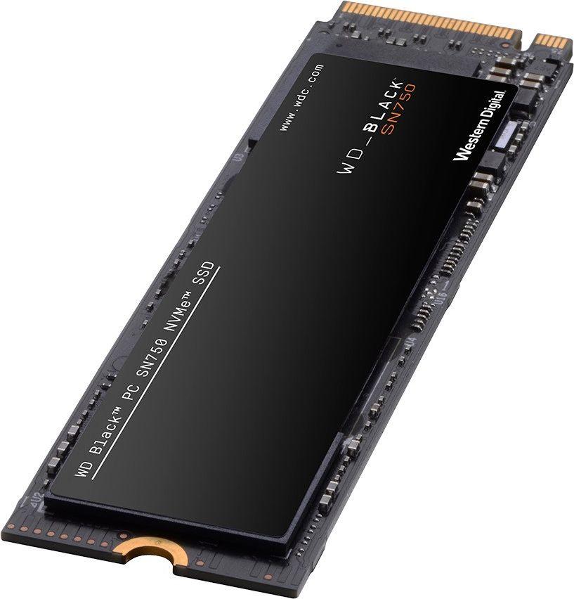 SSD диск WD Black SN750, 2TB, M.2 2280 PCI-E x4 Gen3 NVMe