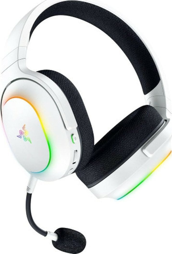 Kufje gaming Razer Barracuda X Chroma, pa tela, 40mm, e bardhë