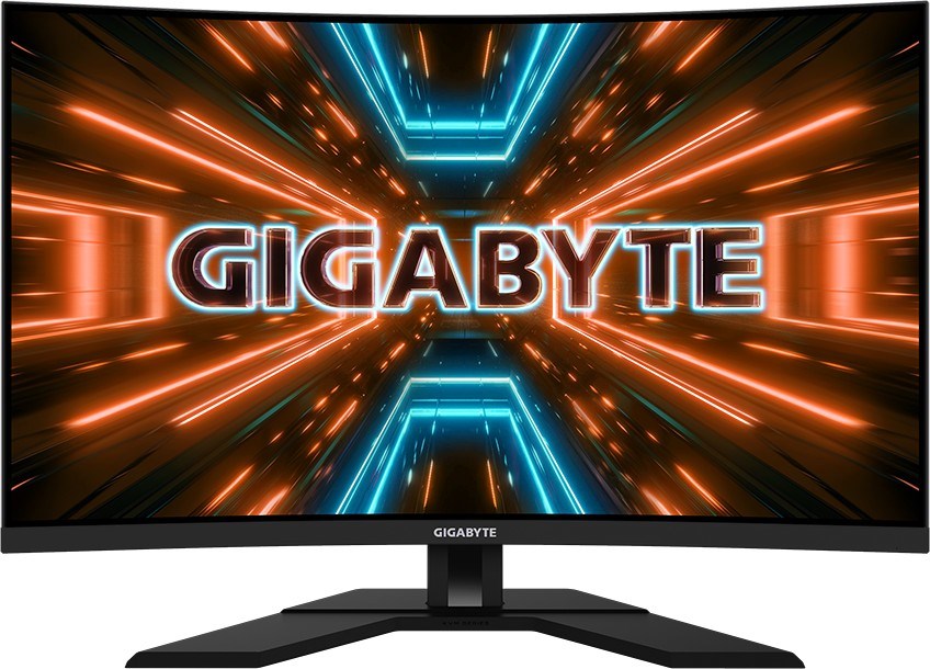 Monitor GIGABYTE M32UC, 31.5”, 4K, Curved, e zezë